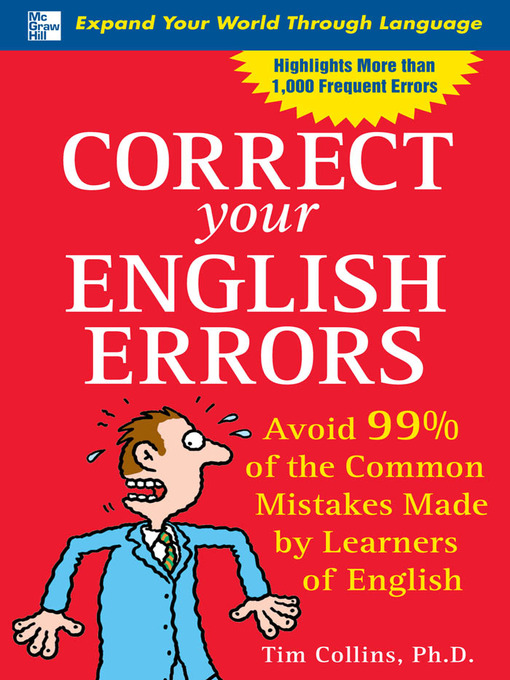 Title details for Correct Your English Errors by Tim Collins - Available